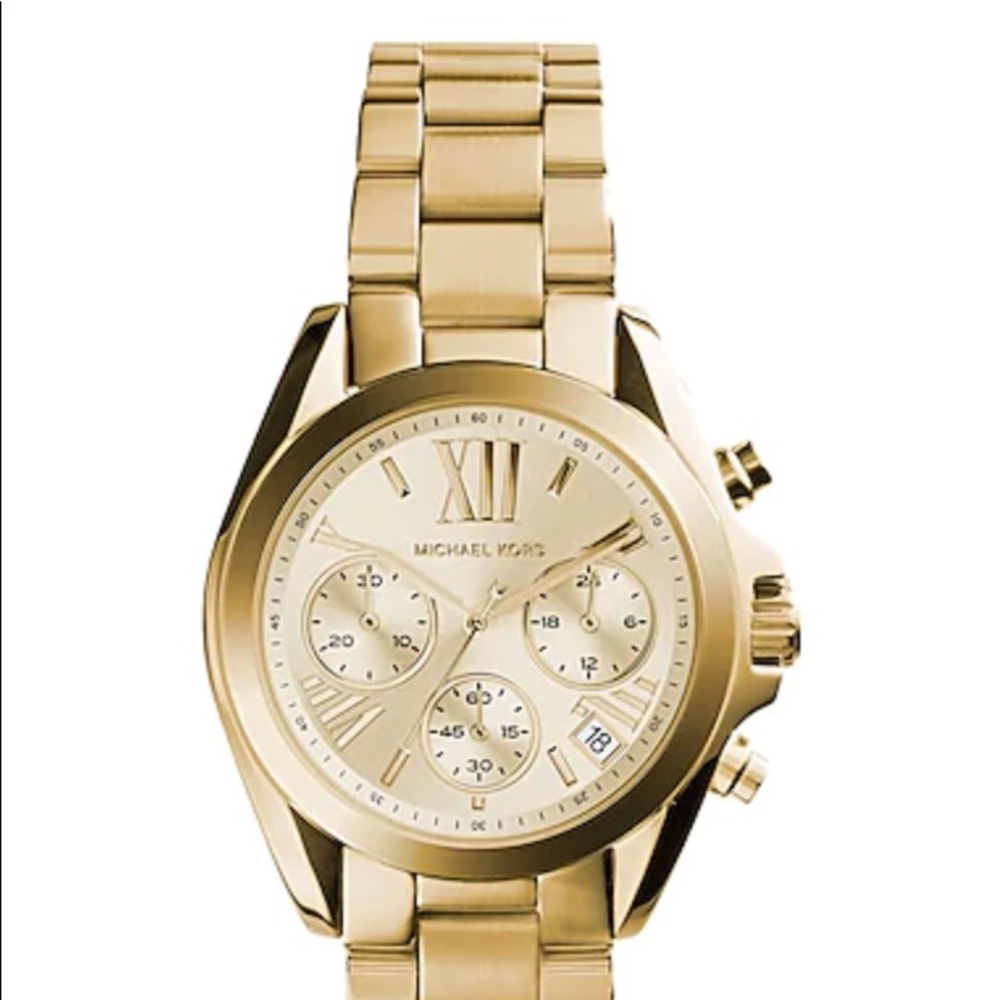 Michael Kors Gold Tone Women's Chronograph Watch